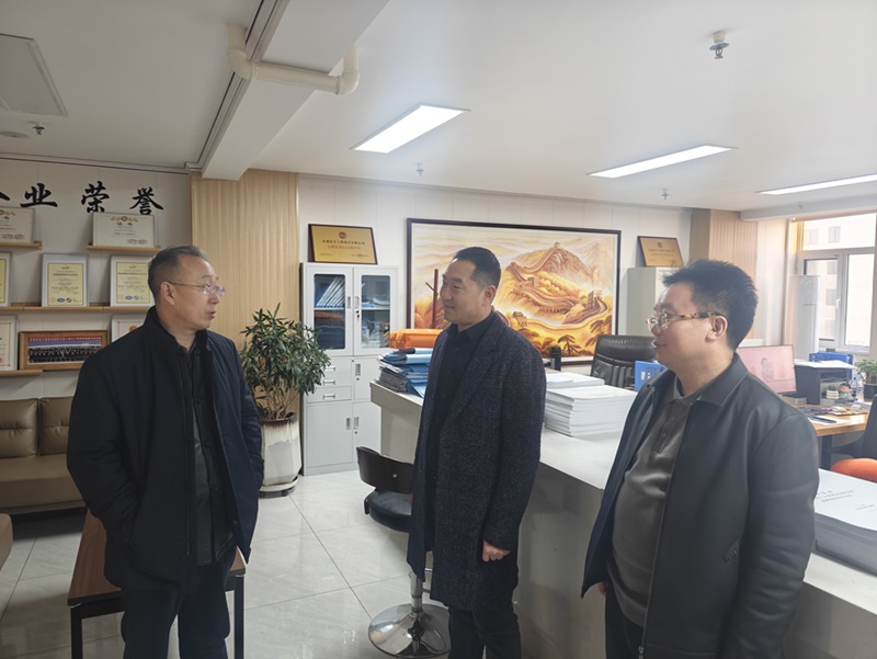慶陽市總工會領(lǐng)導(dǎo)蒞臨信合與恒達(dá)公司參觀指導(dǎo)，共謀企業(yè)發(fā)展新篇章
